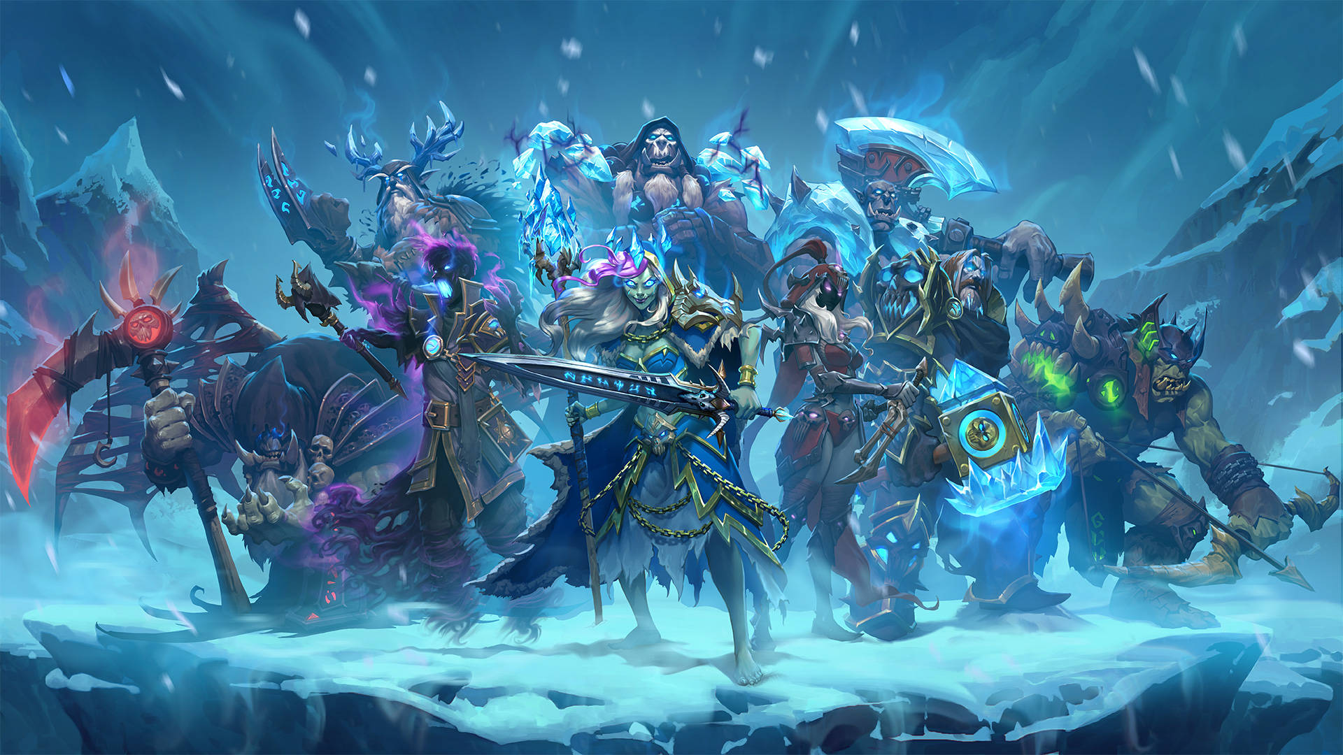 Hearthstone Knights Of The Frozen Throne Wallpaper