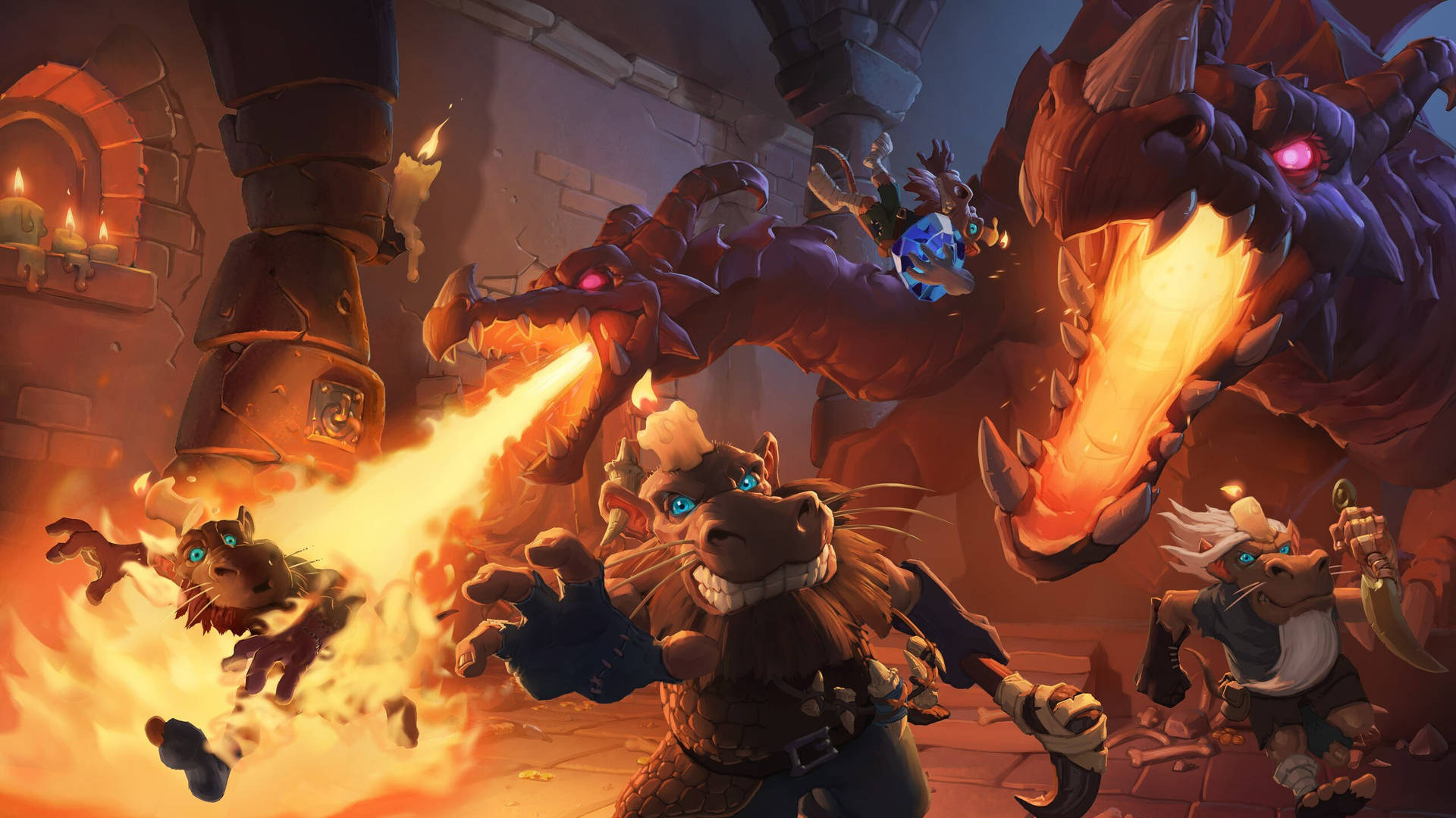 Hearthstone Kobolds And Catacombs 2560 X 1440 Wallpaper