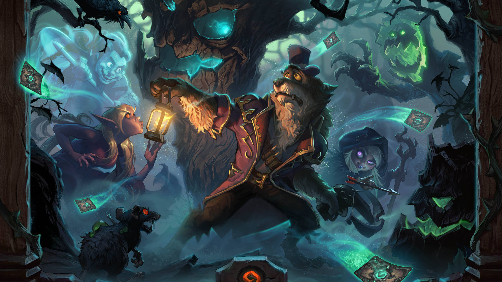 Hearthstone's The Witchwood  2560 X 1440 Wallpaper