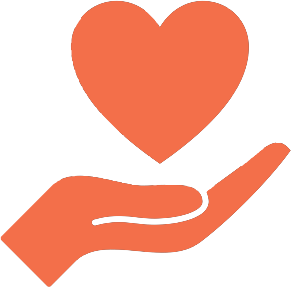 Heartin Hand Icon PNG