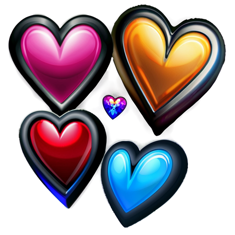 Hearts D PNG