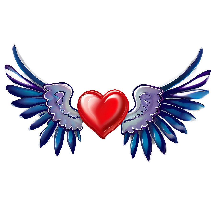 Hearts With Wings Png Sic PNG