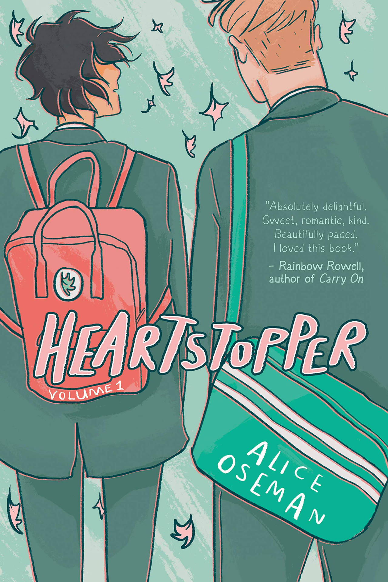 Heartstopper Novel Cover Design Wallpaper