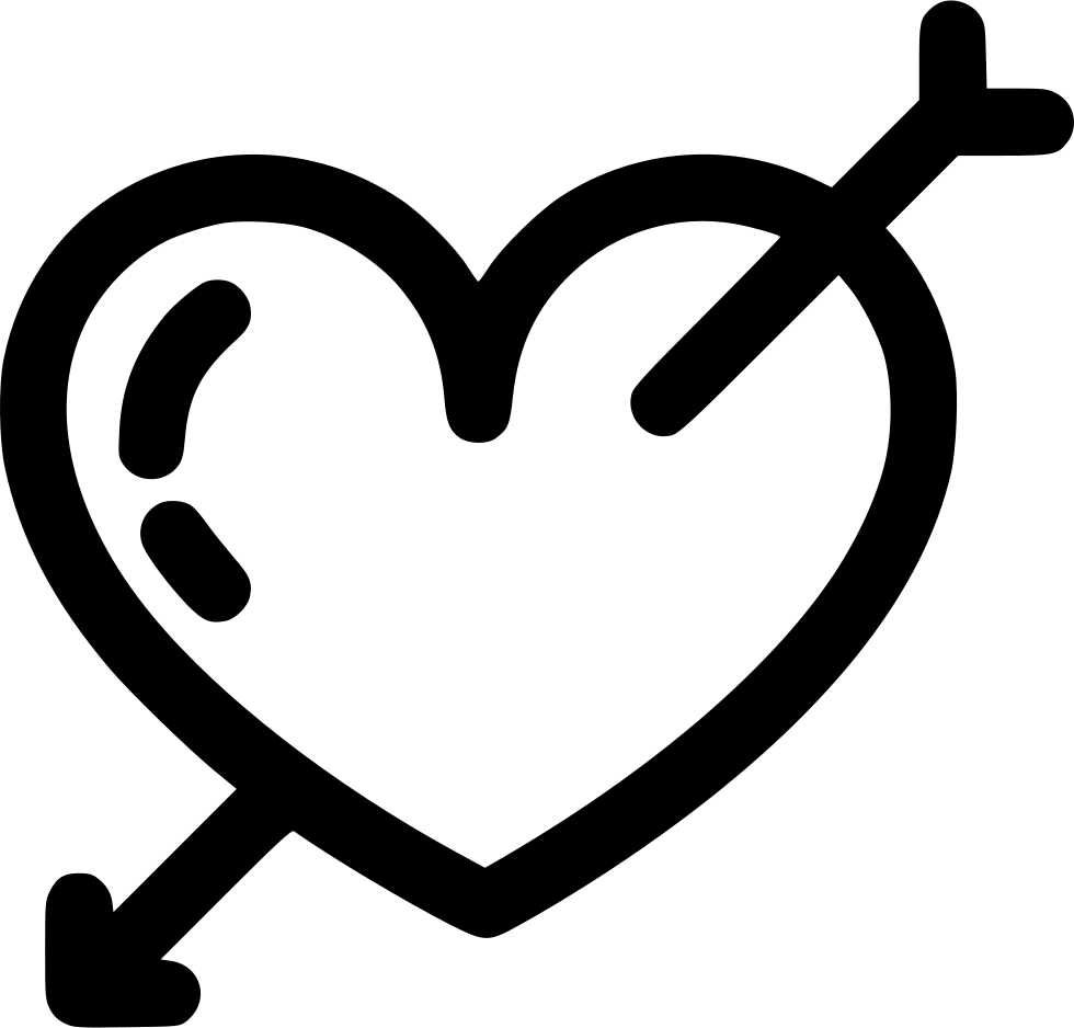 Heartwith Arrows Icon PNG