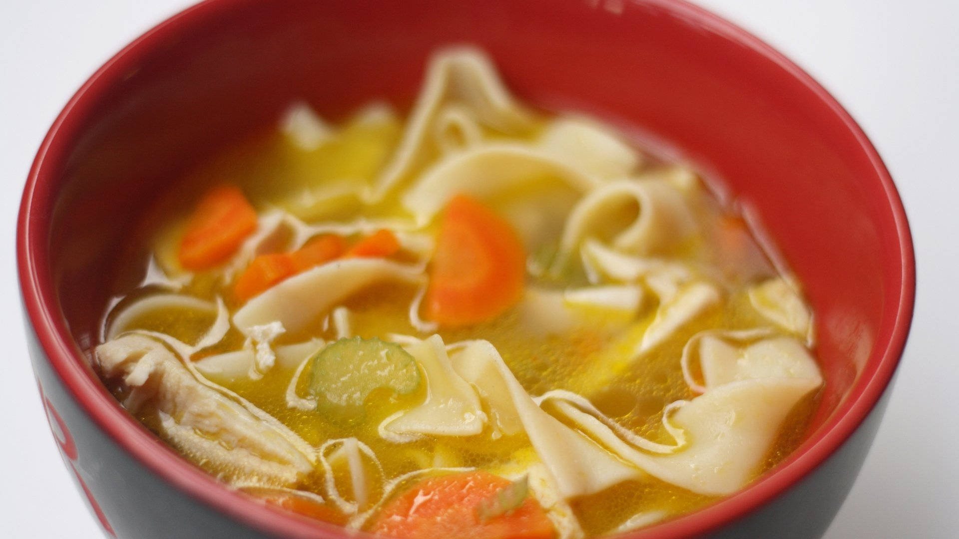 Hearty Classic Chicken Soup Wallpaper