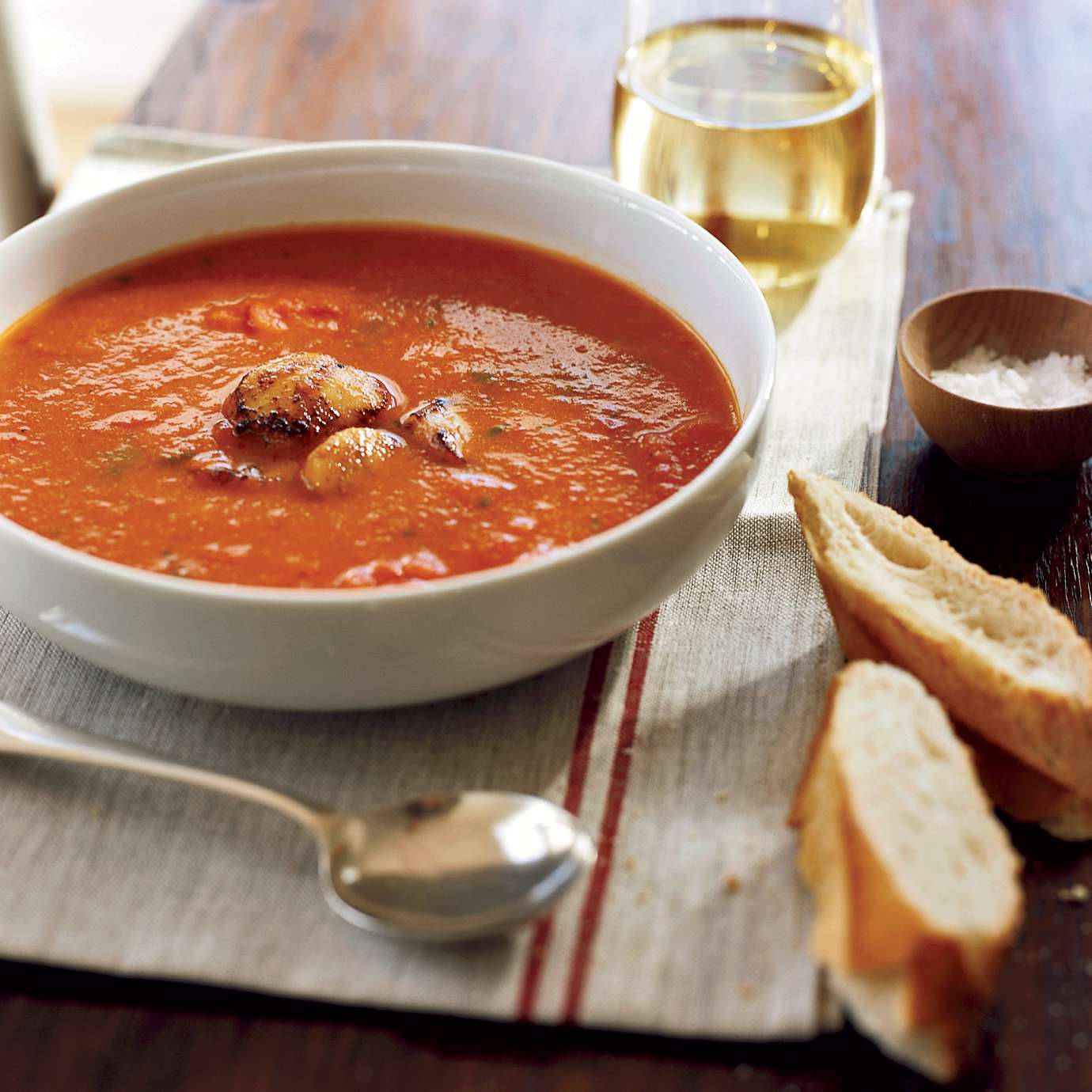 Hearty Delicious Tomato Soup Wallpaper