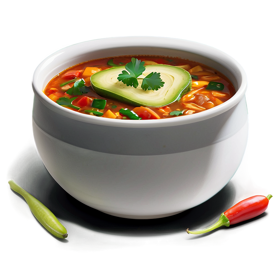 Hearty Mexican Soup Png Wyl PNG