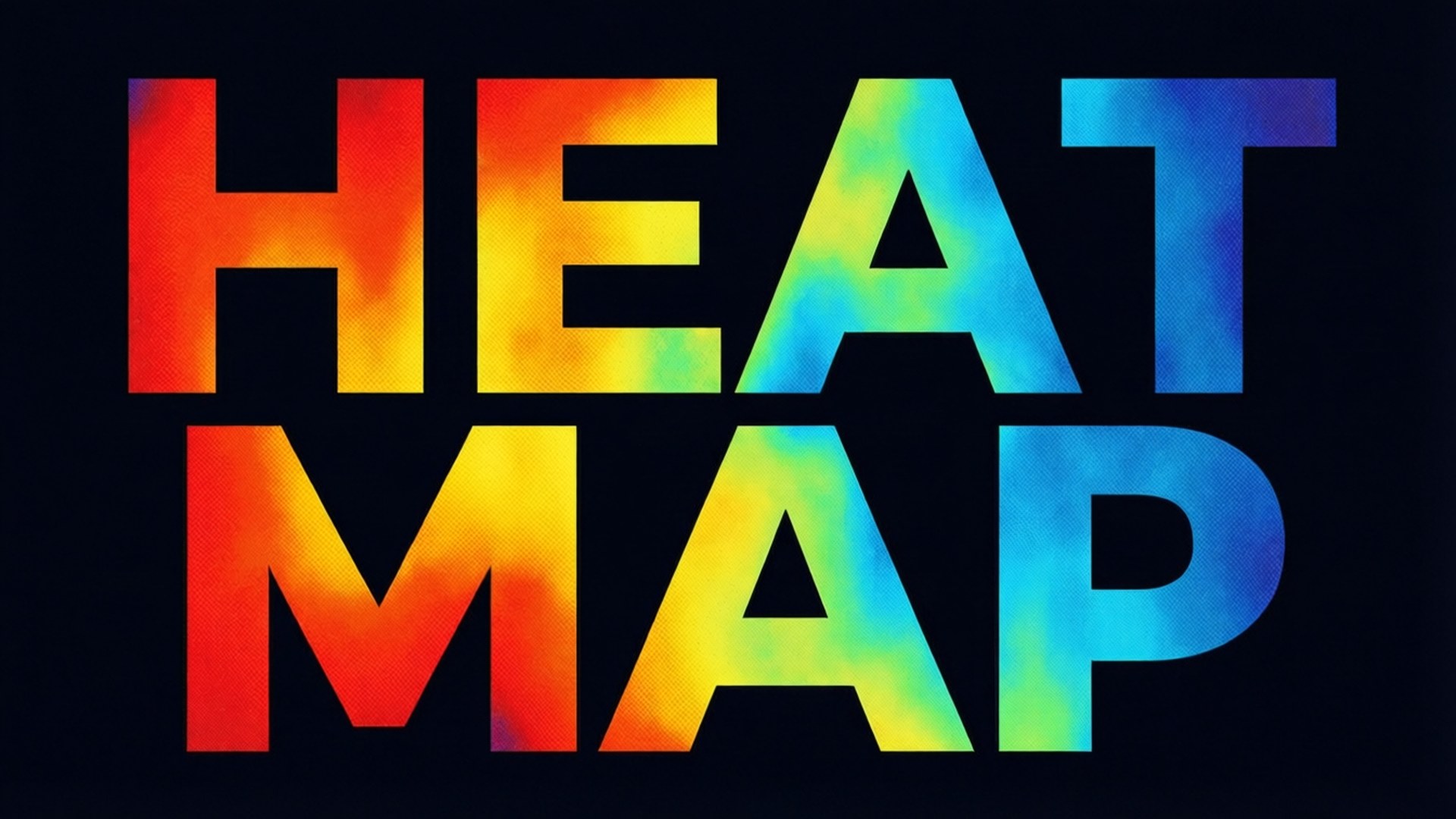 Heat Map Typografi Wallpapers