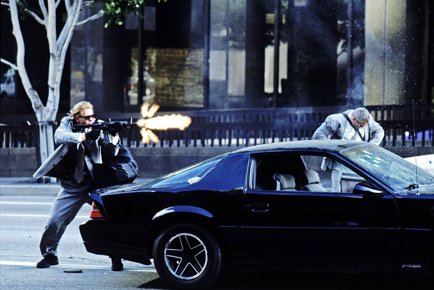Heat Movie 1995 Action Gun Car Chase Wallpaper