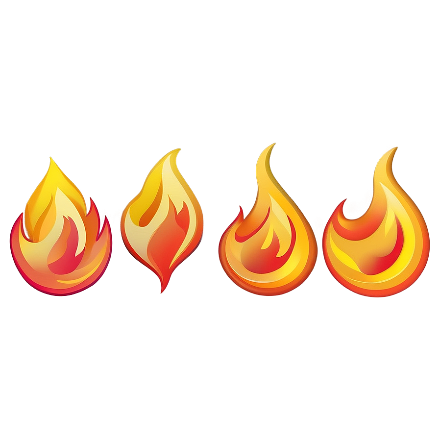 Heat Wave Fire Emoji Png Fac3 PNG