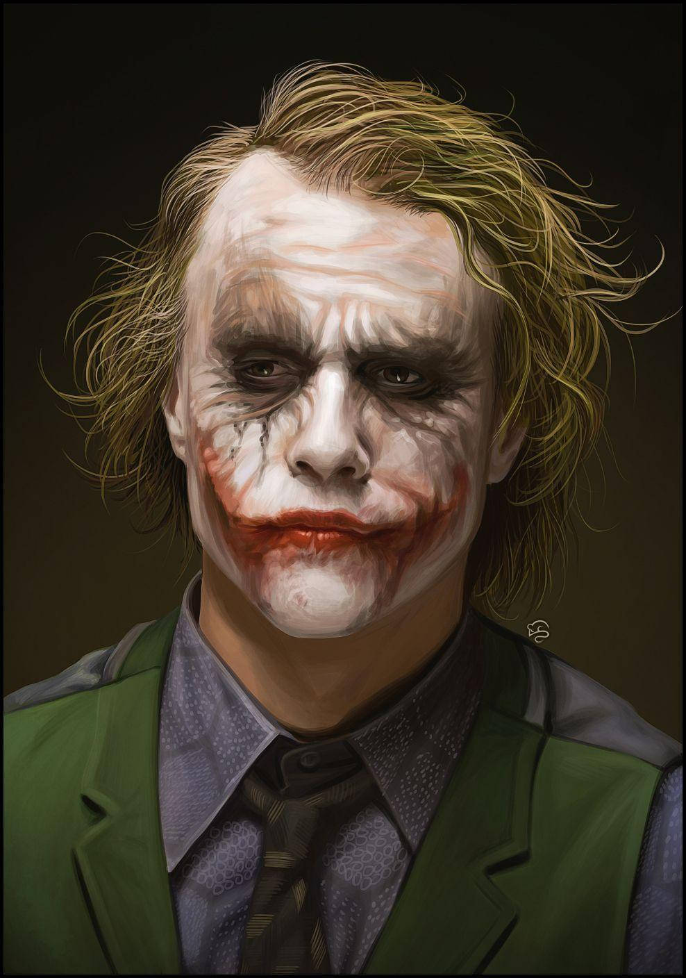 Heath Ledger As Joker Picture