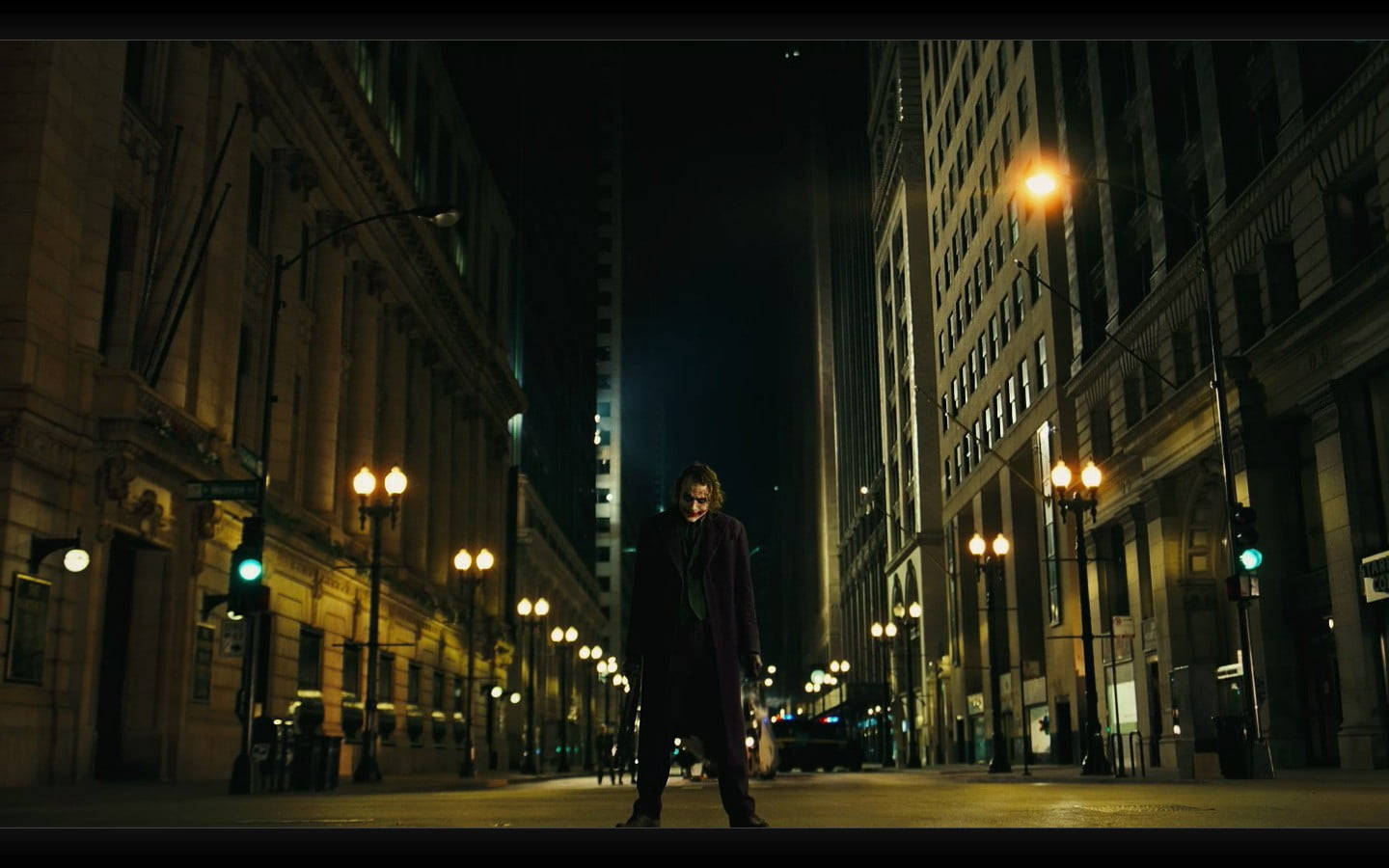 Heath Ledger Joker Street Lights