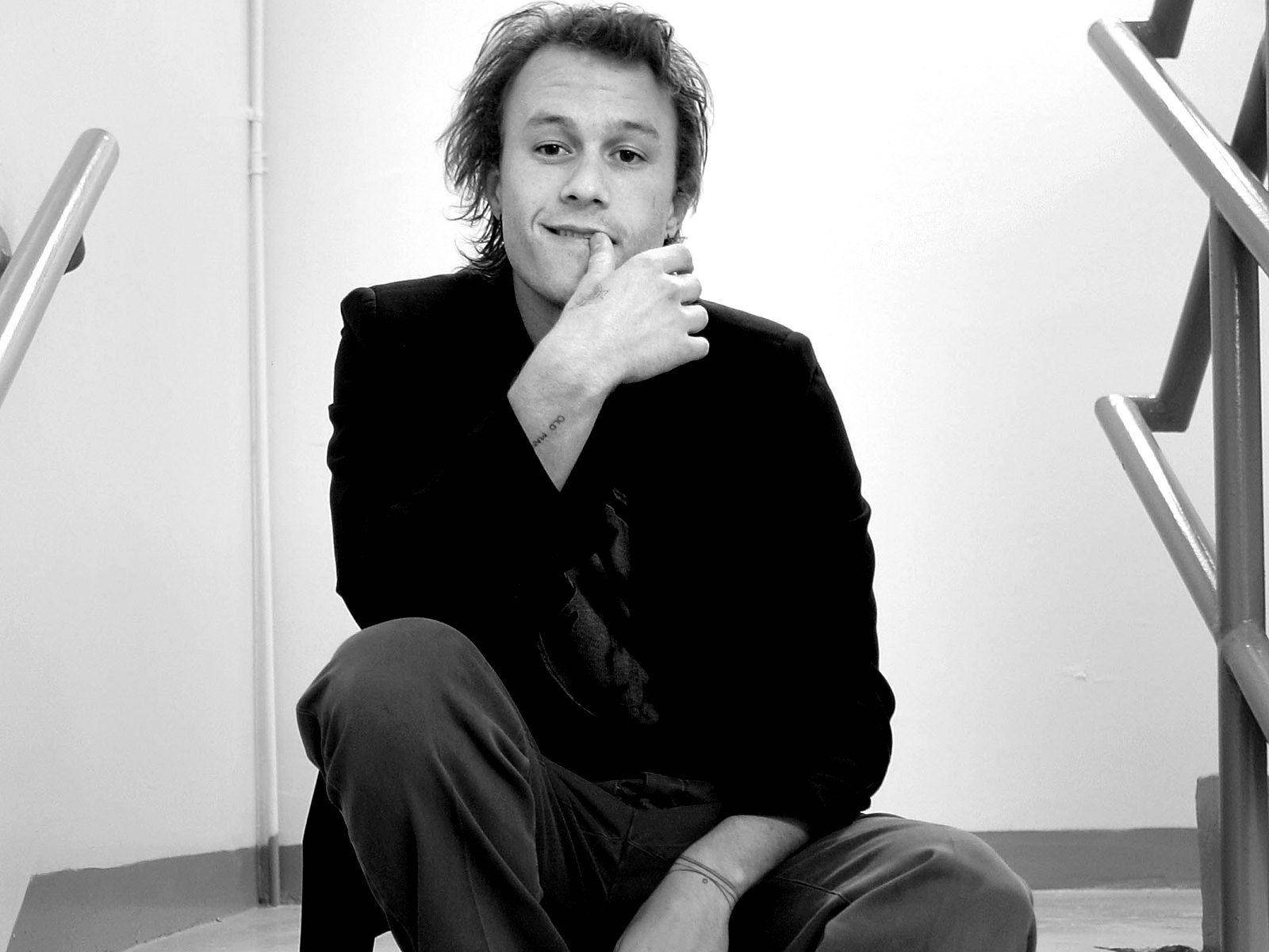 Heath Ledger Staircase Photography Background