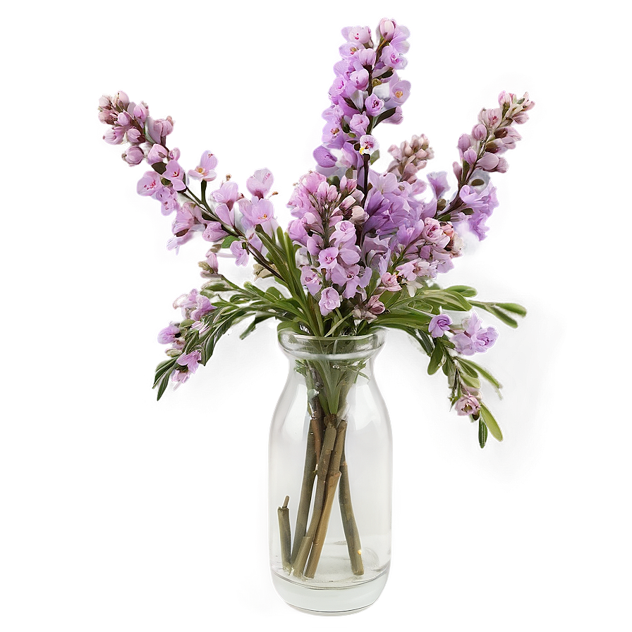 Heather In Vase Png Iva PNG