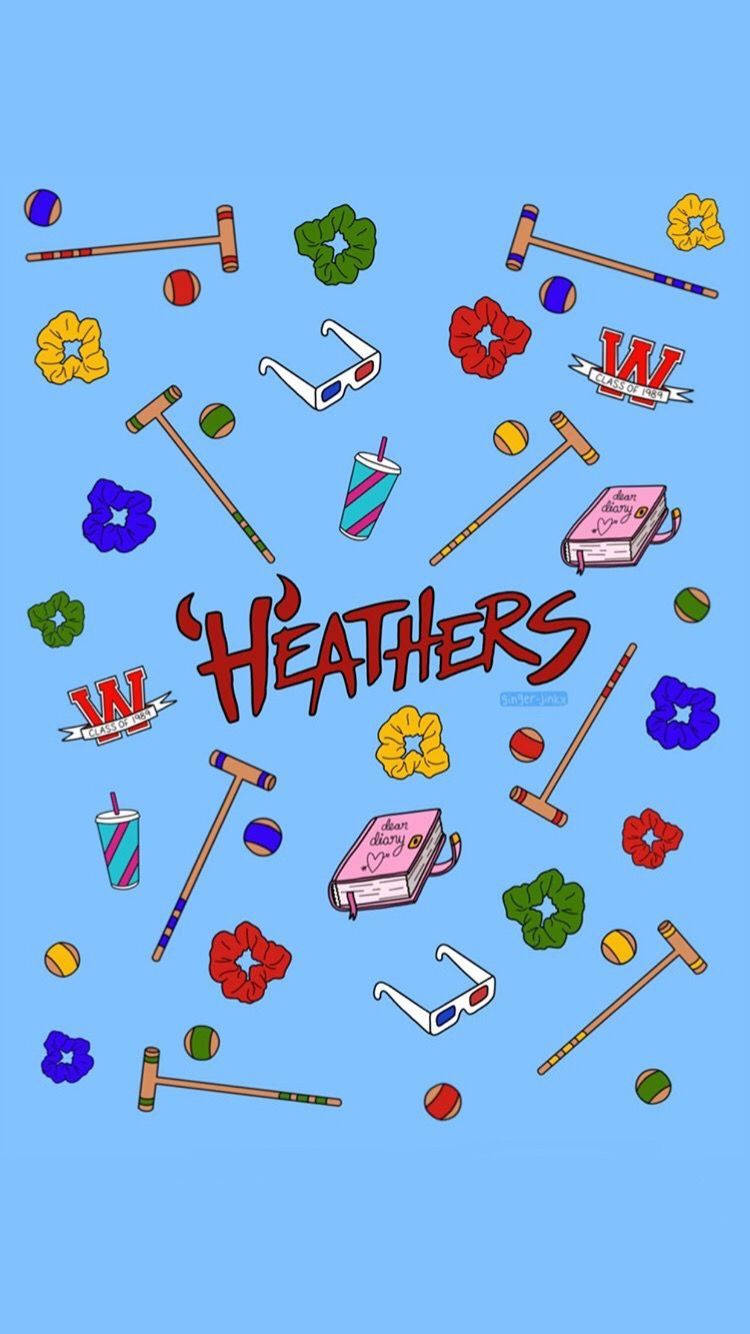 Heathers Film Illustrationer Wallpaper