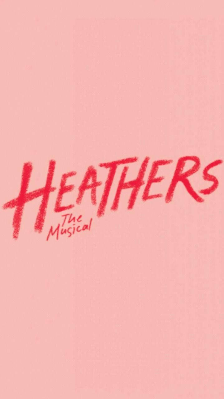 Logotipodo Musical Heathers. Papel de Parede
