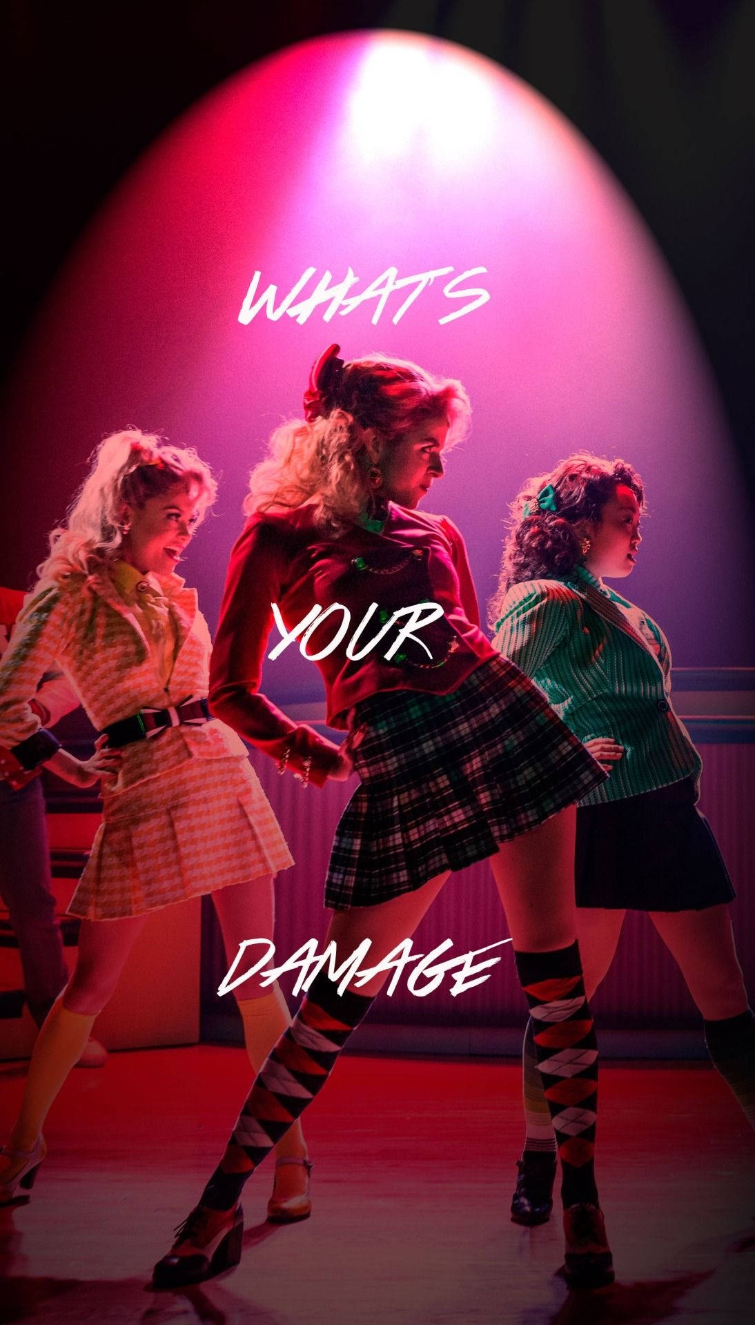 Heathers What's Your Damage Wallpaper