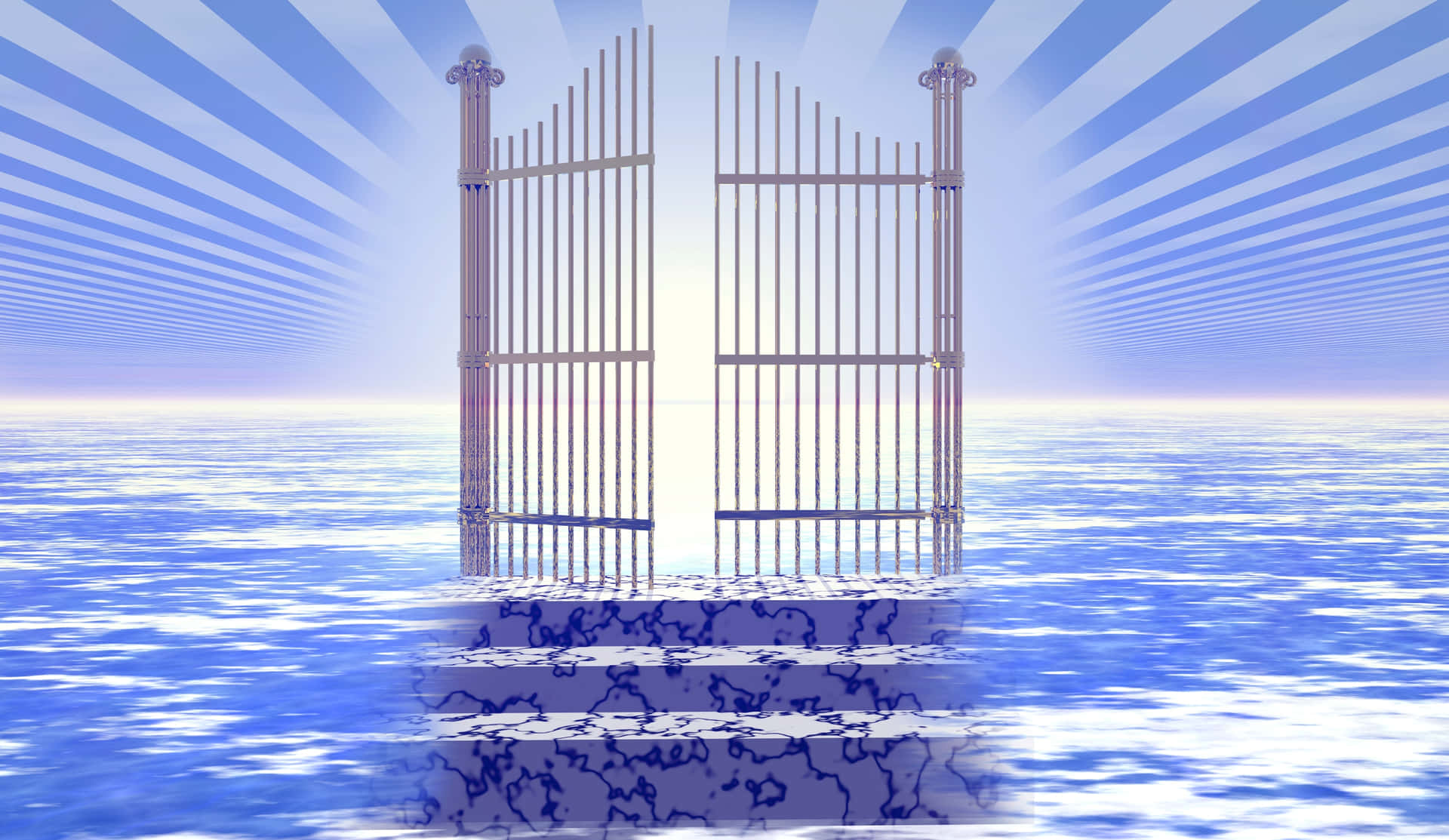 heavenly gate background
