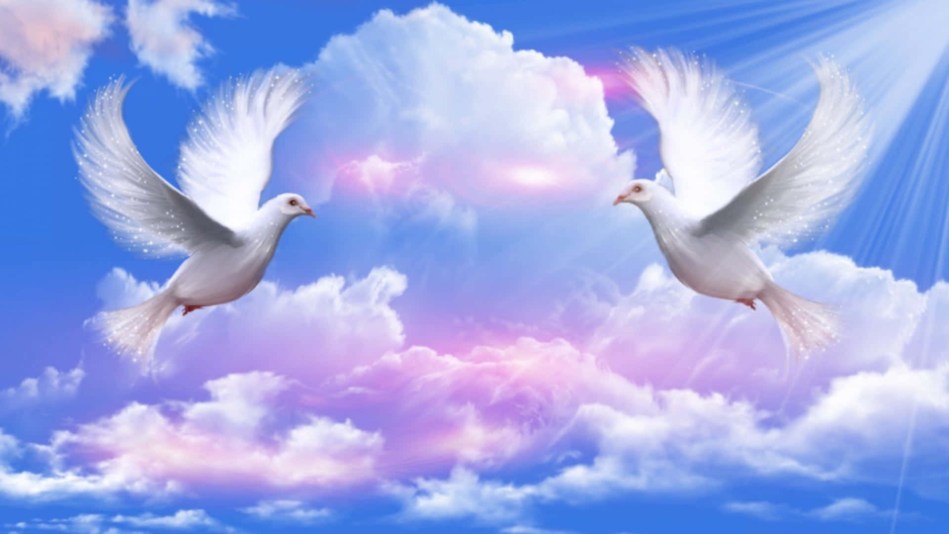 heavenly dove backgrounds