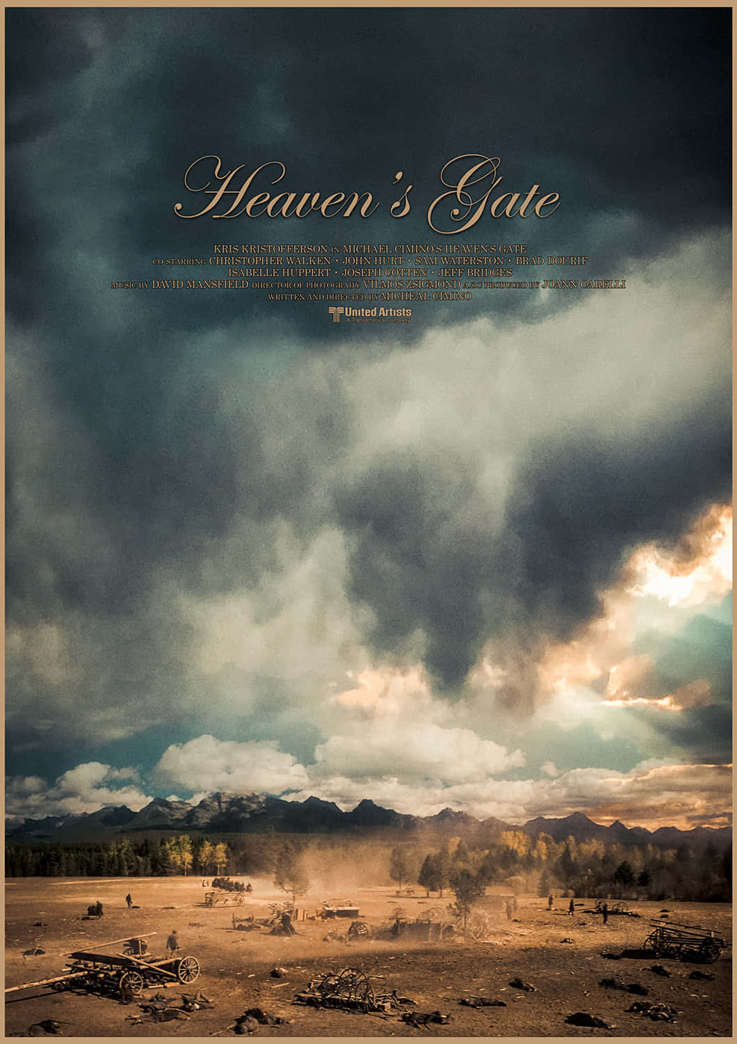 Heaven's Gate - A Movie Poster
