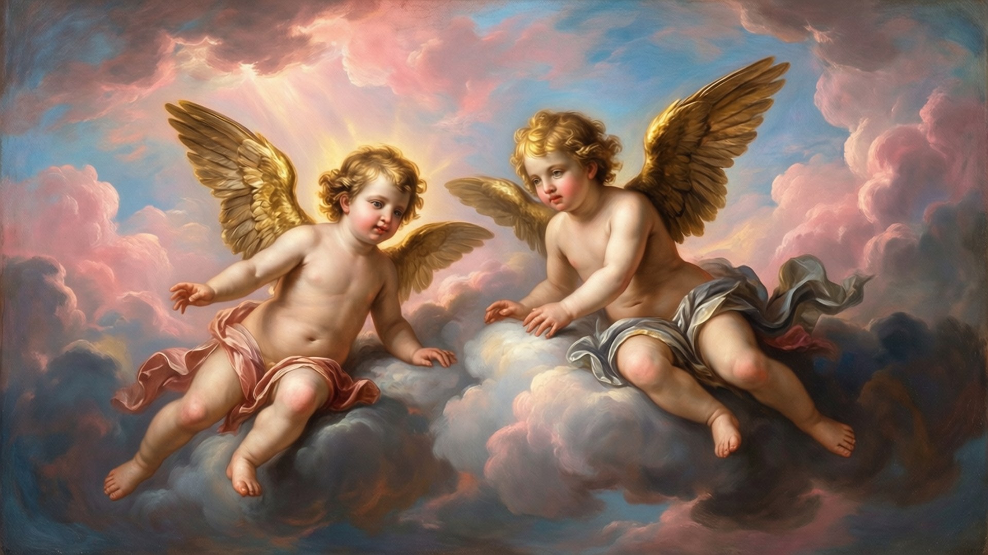 Coro Celeste sulle Nuvole Sfondi