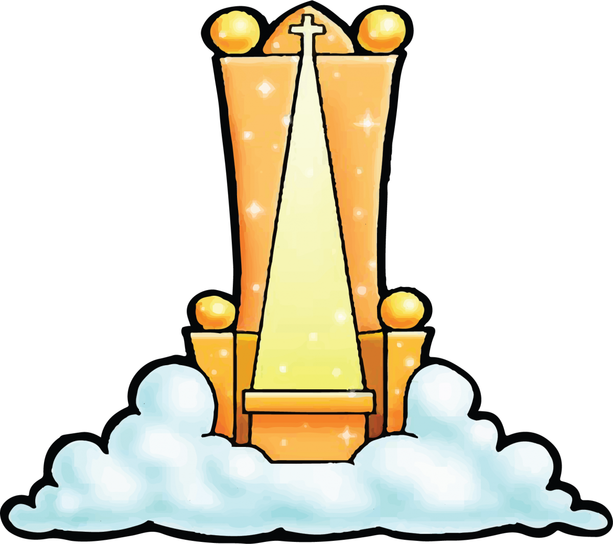 Heavenly_ Throne_ Clipart PNG