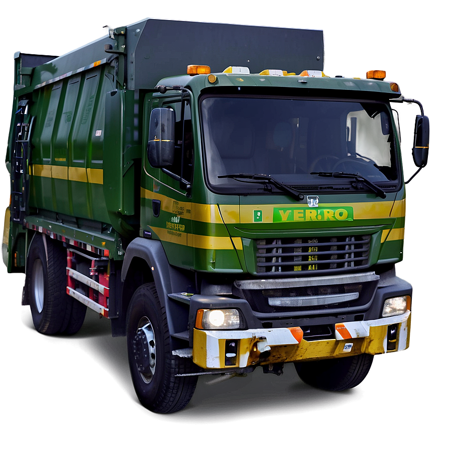 Heavy Duty Garbage Truck Png 06202024 PNG