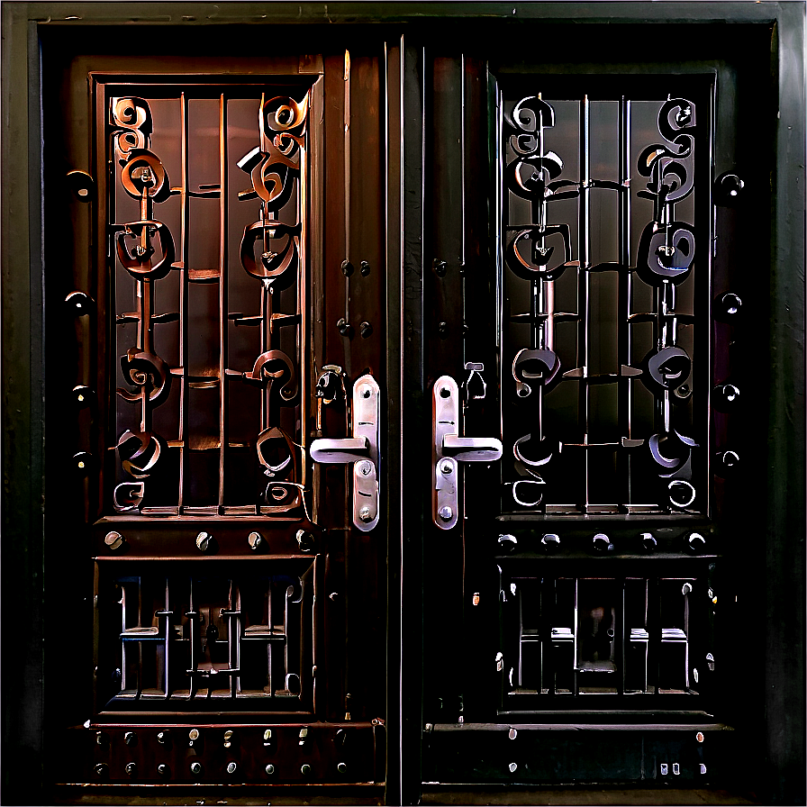 Heavy Duty Iron Door Png Kon PNG