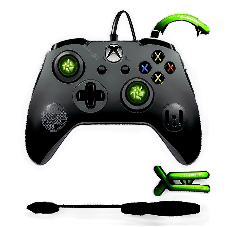 Heavy Duty Xbox Controller Png 05252024 PNG