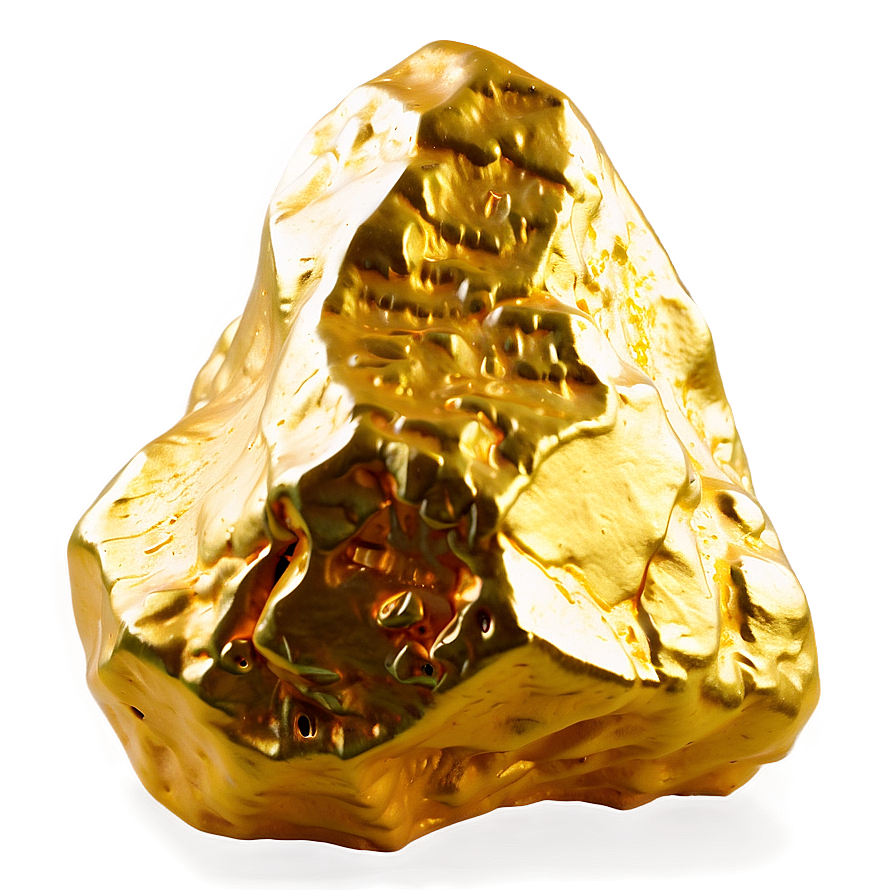 Heavy Gold Nugget Png 2 PNG