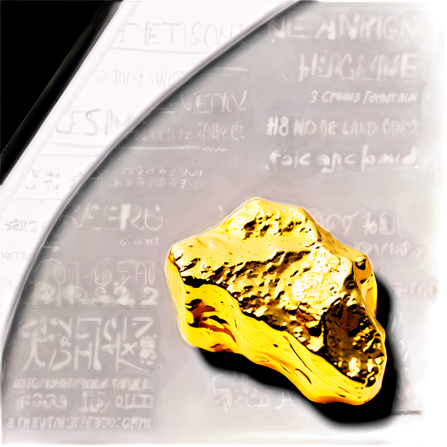 Heavy Gold Nugget Png Stb7 PNG