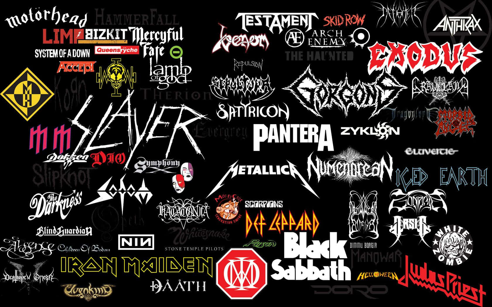Heavy Metal Bands Name [wallpaper] Wallpaper