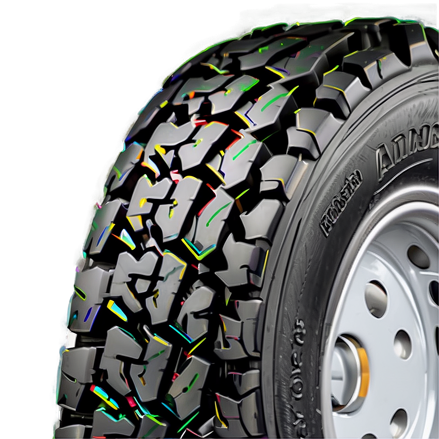 Heavy Truck Tire Tread Png Abk40 PNG