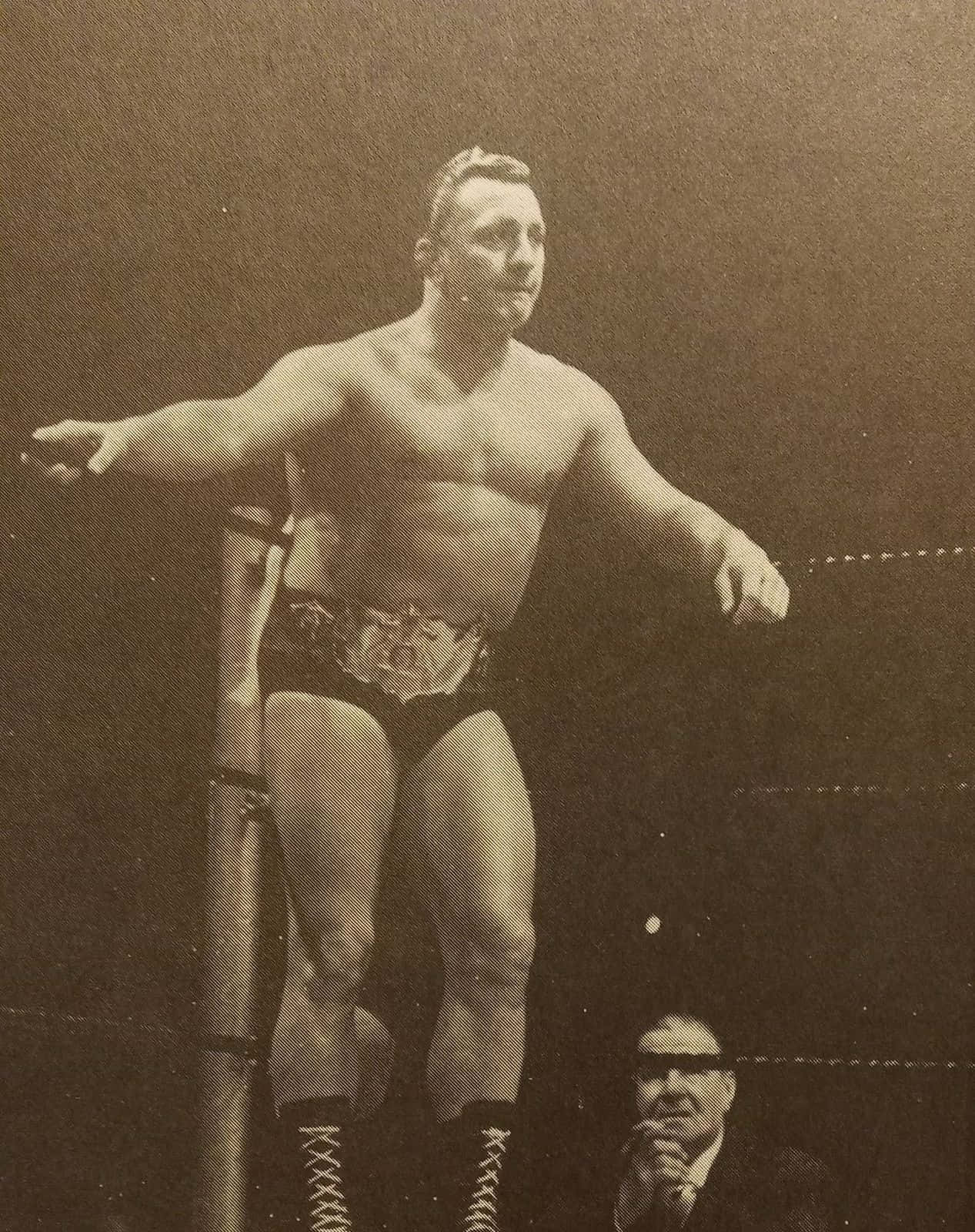 Schwergewichtigernature Boy Buddy Rogers, Professioneller Wrestler. Wallpaper