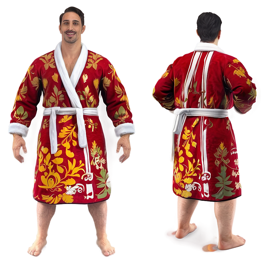 Heavyweight Wool Robe Png 06132024 PNG