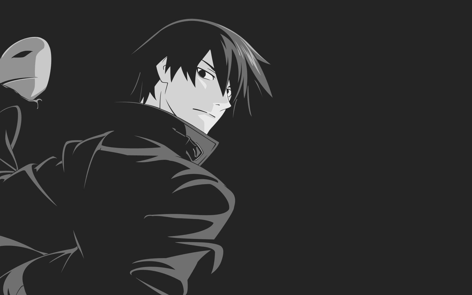 Hei, Anime Character, On Black Tablet Wallpaper