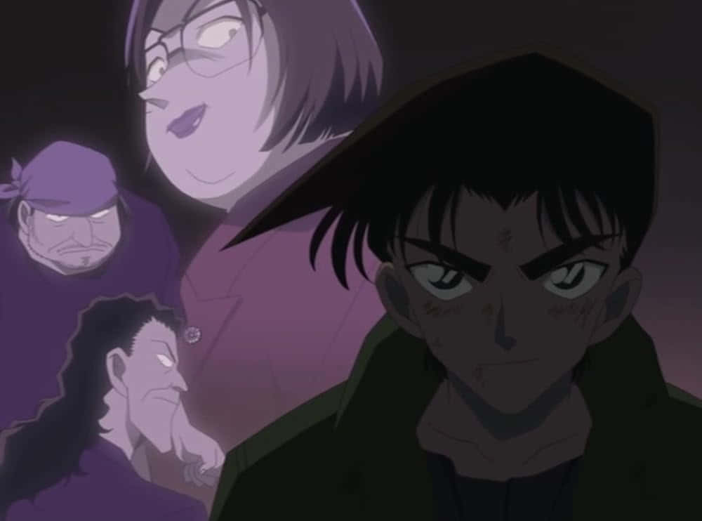 Confrontation De Détective Heiji Hattori Fond d'écran