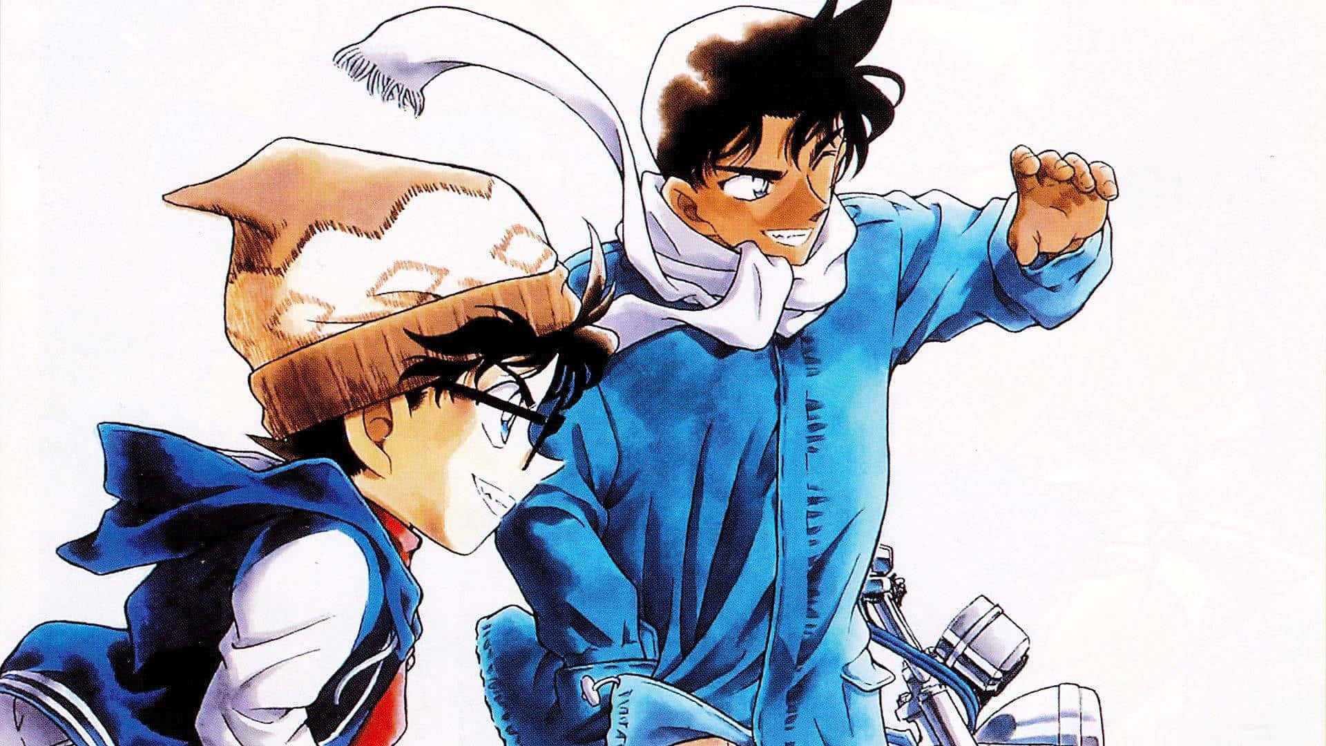 Detective Conan Edit - Conan/Shinichi with Heiji Color Page!