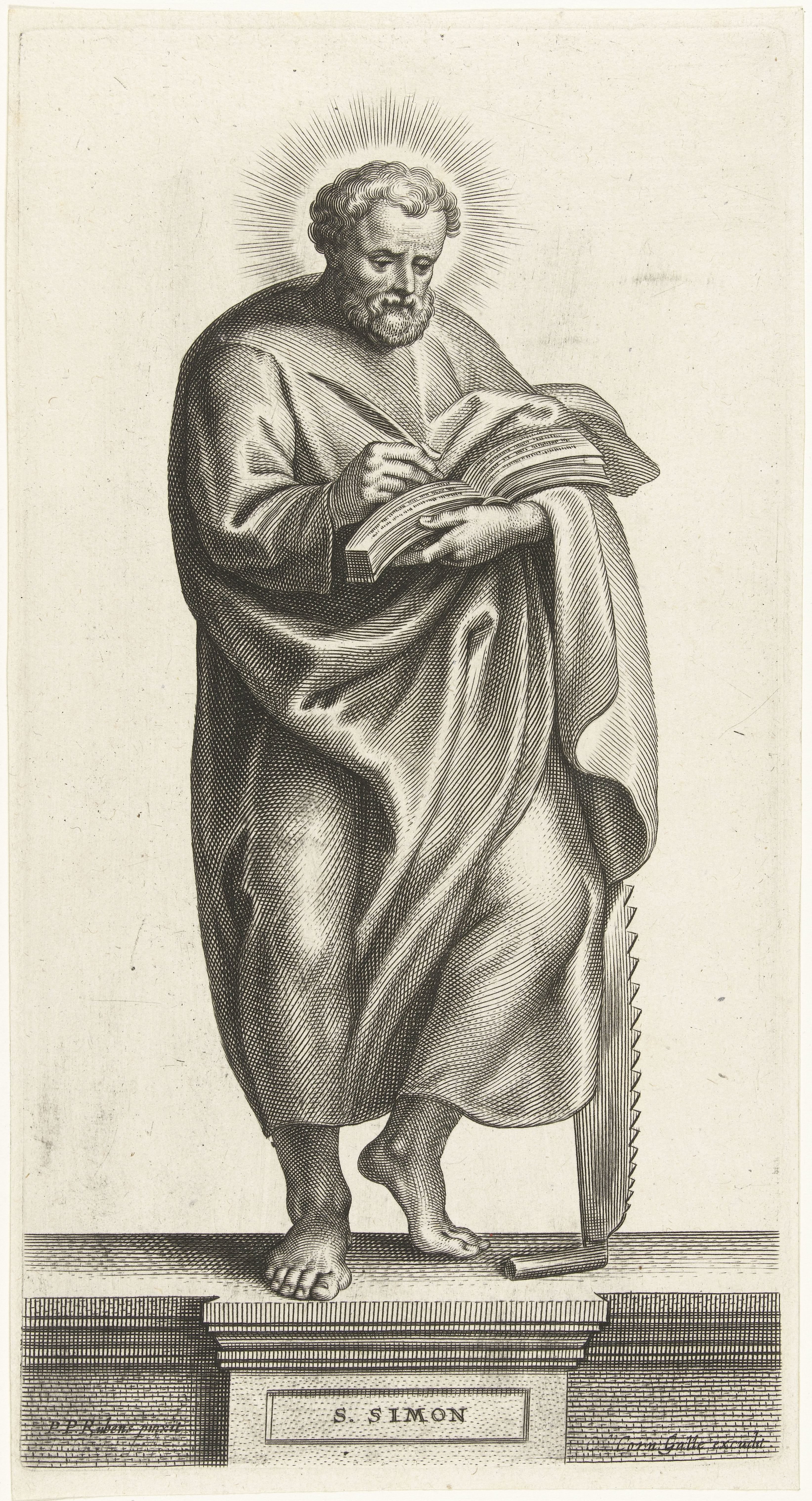 Heilige Simon de Zeloot Wallpaper