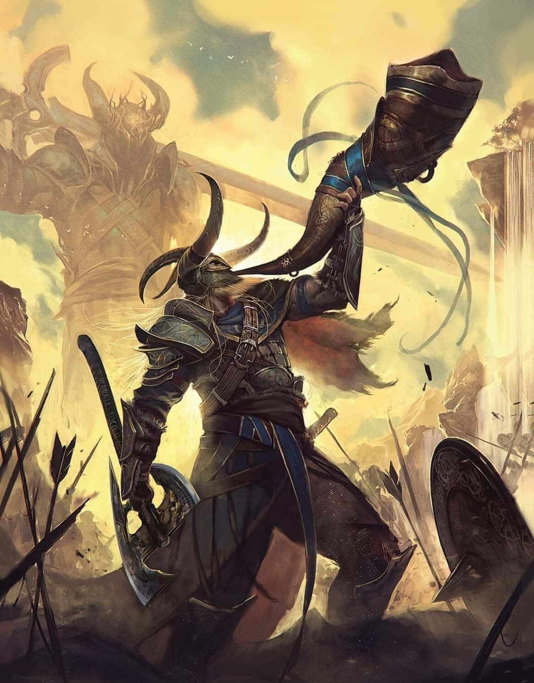 Heimdall - Guardian and Watchman of Asgard Wallpaper