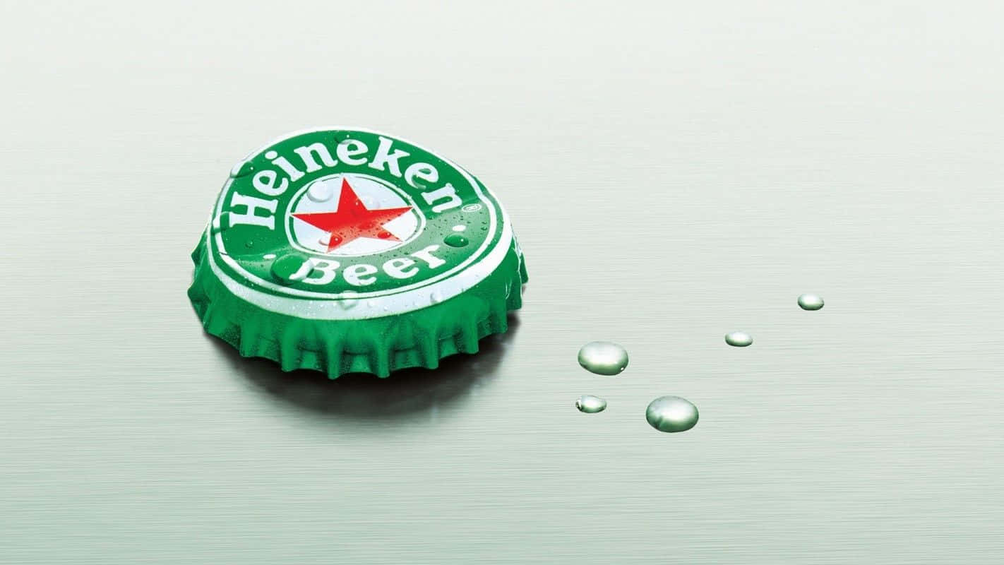 A Refreshing Glass of Heineken Beer
