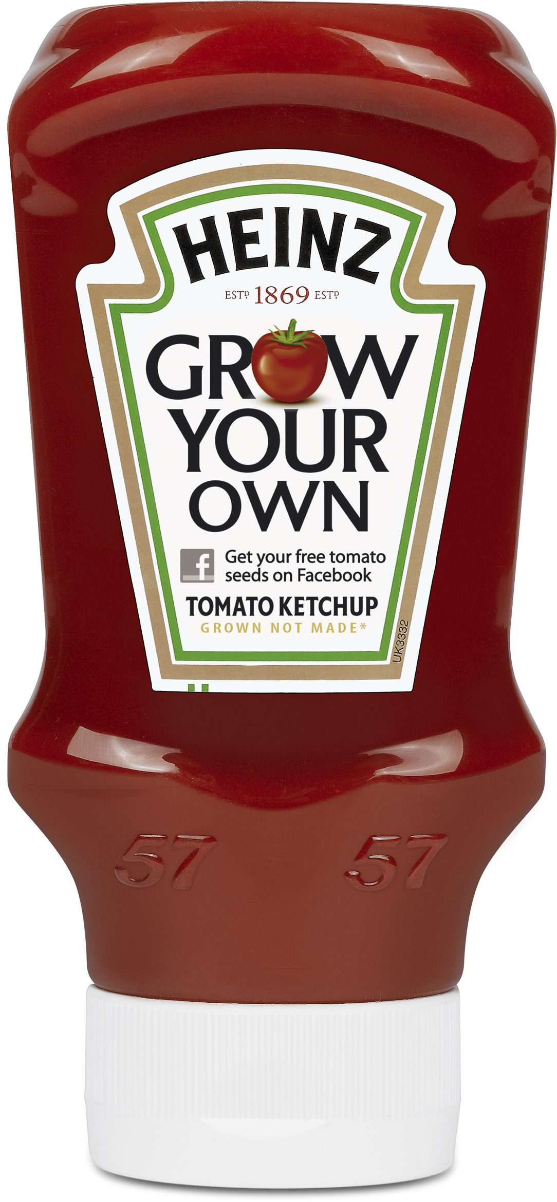 Heinz Grow Your Own Ketchup Bottle PNG