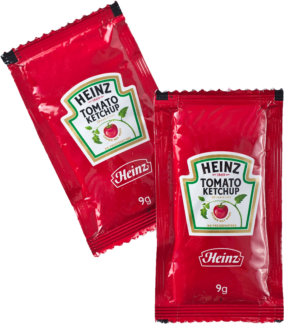Heinz Ketchup Packets Image PNG