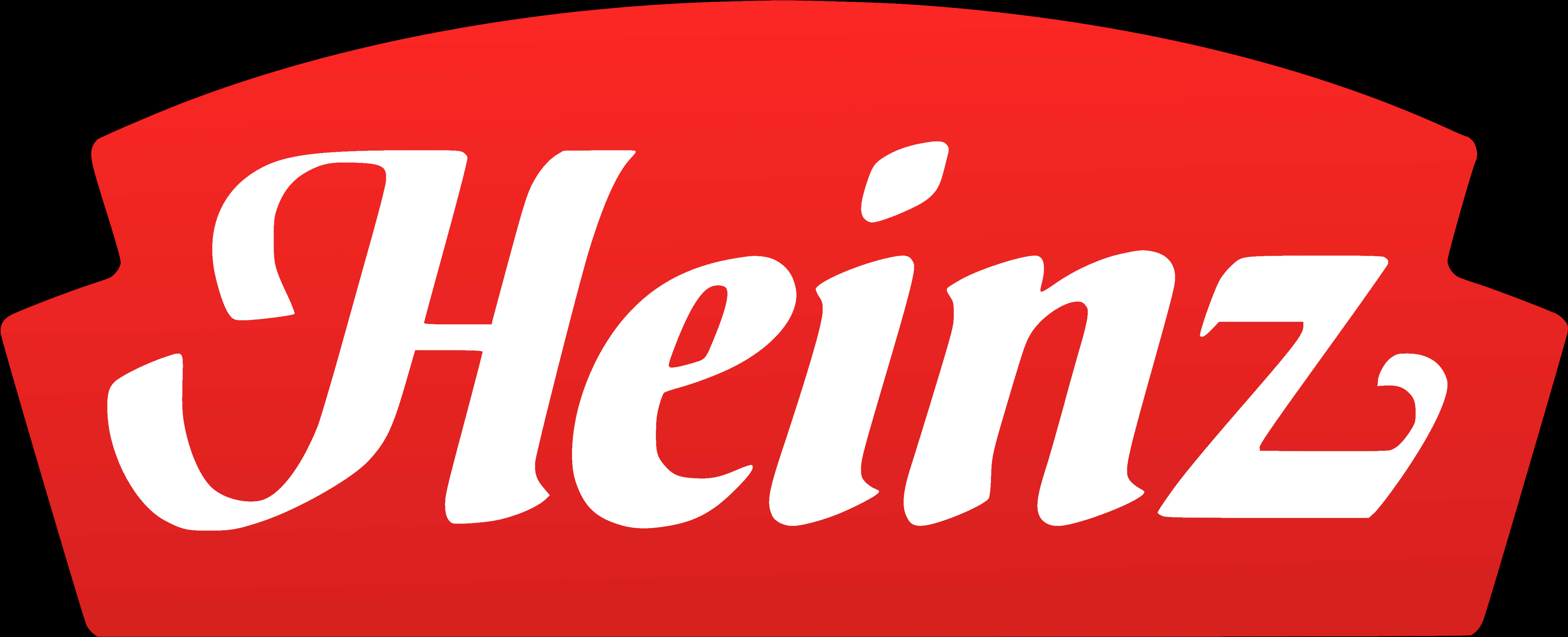 Heinz Logo Red Background PNG