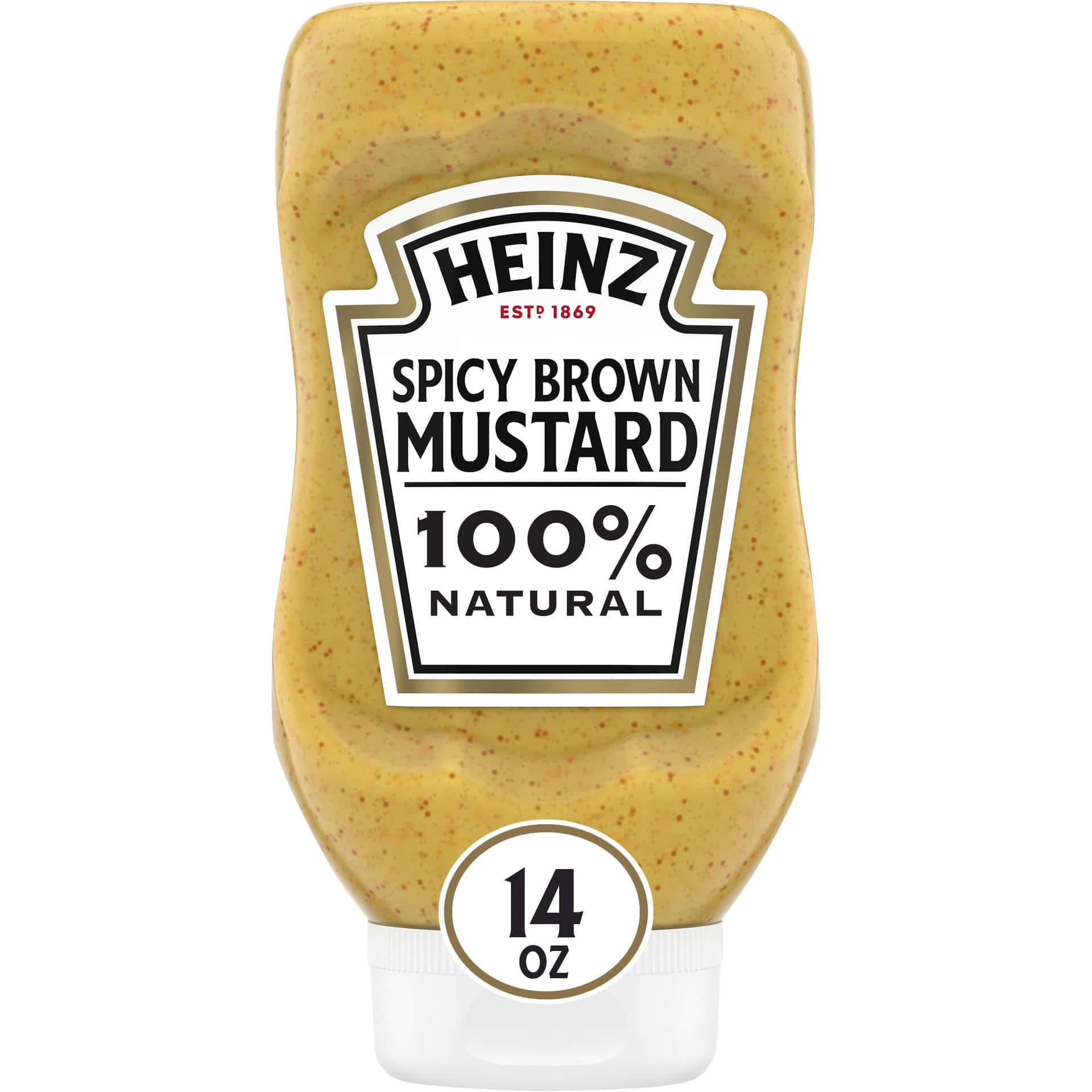 Heinz Spicy Brown Mustard Bottle Wallpaper