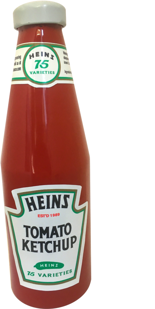 Heinz Tomato Ketchup Bottle PNG