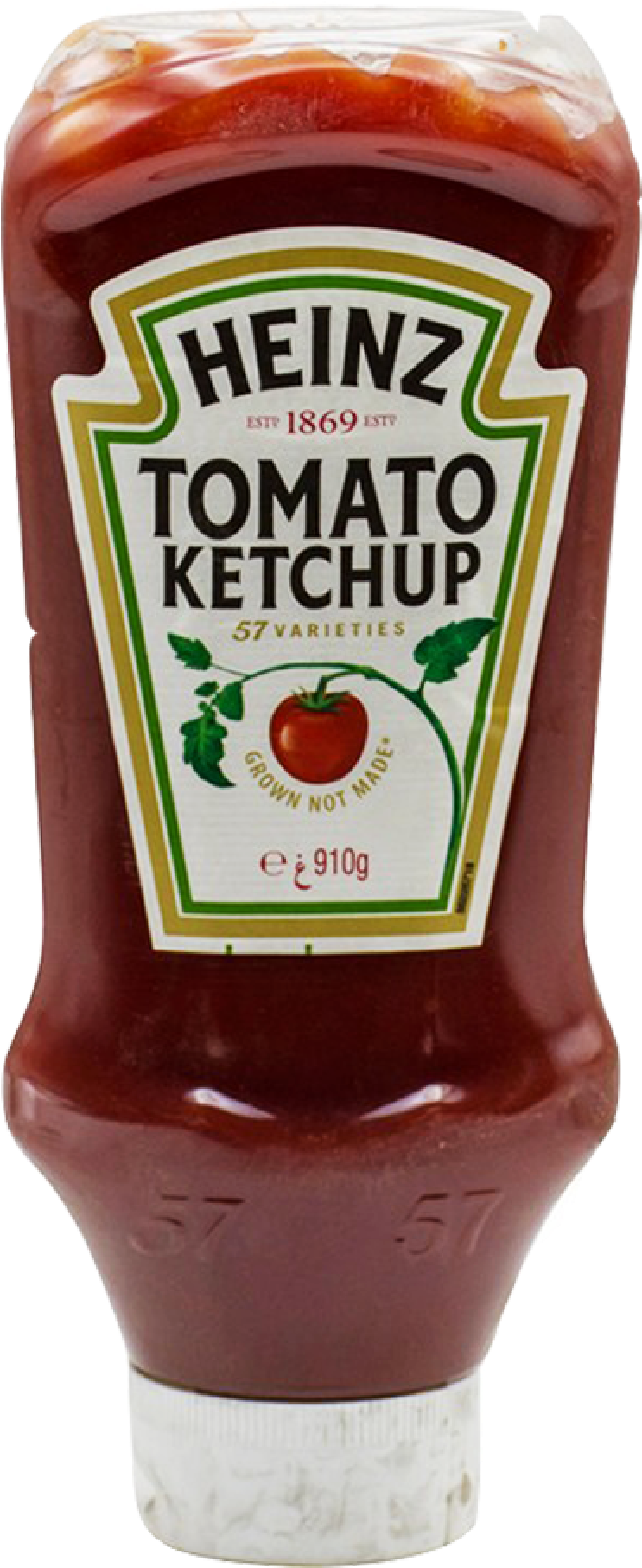 Heinz Tomato Ketchup Bottle PNG