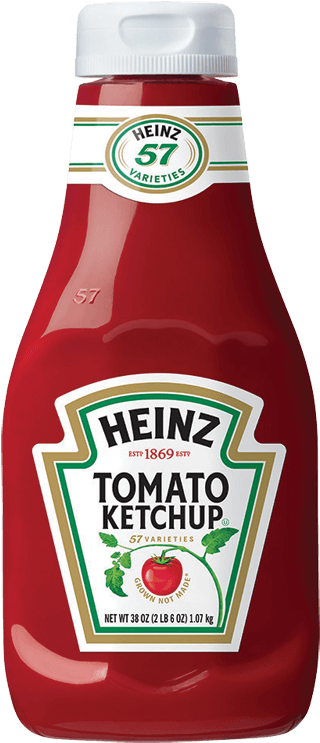 Heinz Tomato Ketchup Bottle PNG