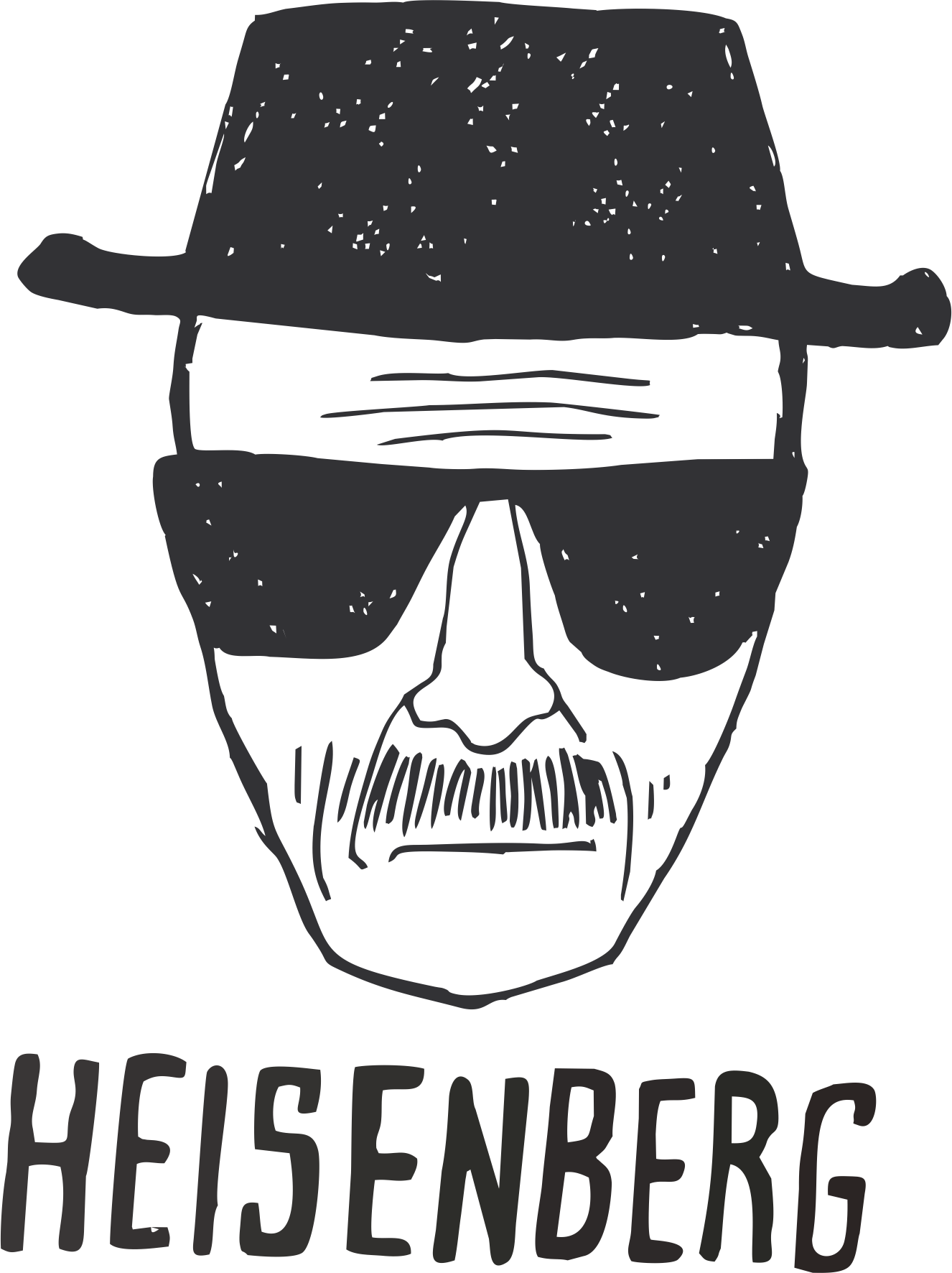 Download Heisenberg Iconic Hatand Glasses | Wallpapers.com