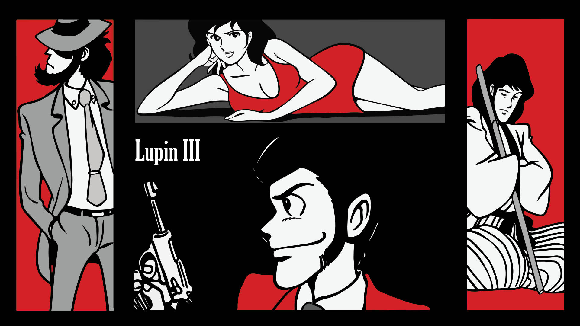 Animeheißt Lupin Der Dritte Wallpaper